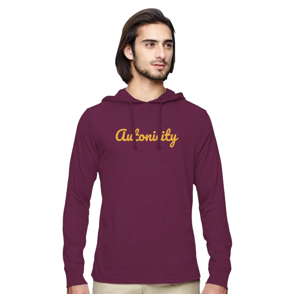 Autonicity hooded long-sleeve tee